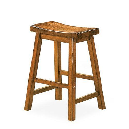 Photo 1 of Homelegance Saddleback 29-Inch Barstool Barstool Oak 29" SH