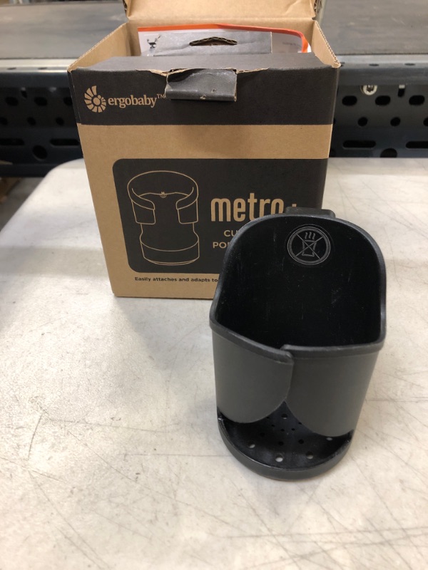 Photo 1 of Ergobaby Metro+ Stroller Cup Holder Accessory, Grey