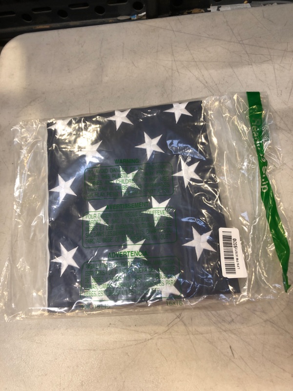 Photo 2 of 100% Made in USA American Flags 3x5 Ft Outside,American Flag Outdoor Heavy Duty,Us Flag 3x5 Longest Lasting Usa Flag, Strongest Embroidered Stars/Sewn Stripes/Brass Grommets, Built For Outdoor Use,(100% In Usa) American Flag 3x5 ft 210D outside