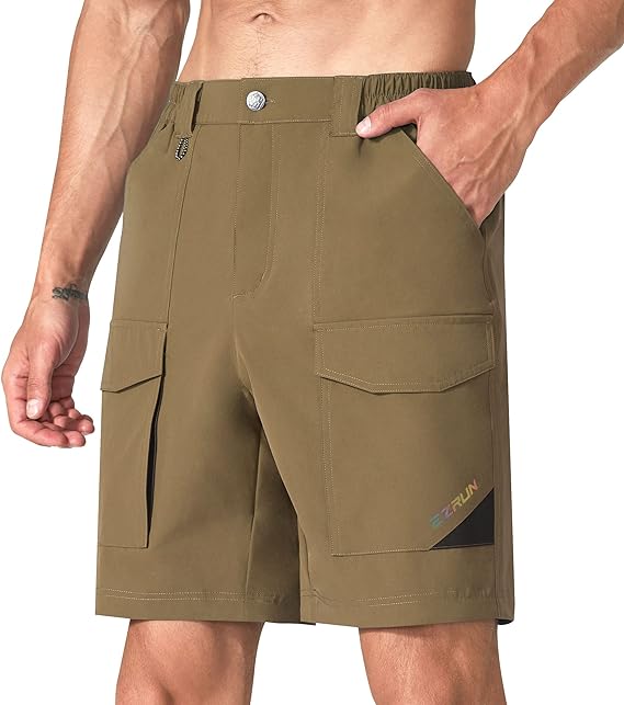 Photo 1 of EZRUN Men's Hiking Cargo Shorts Casual Outdoor Tactical Work Golf Shorts with Multi Pocket for Fishing Camping Travel
SIZE XL 