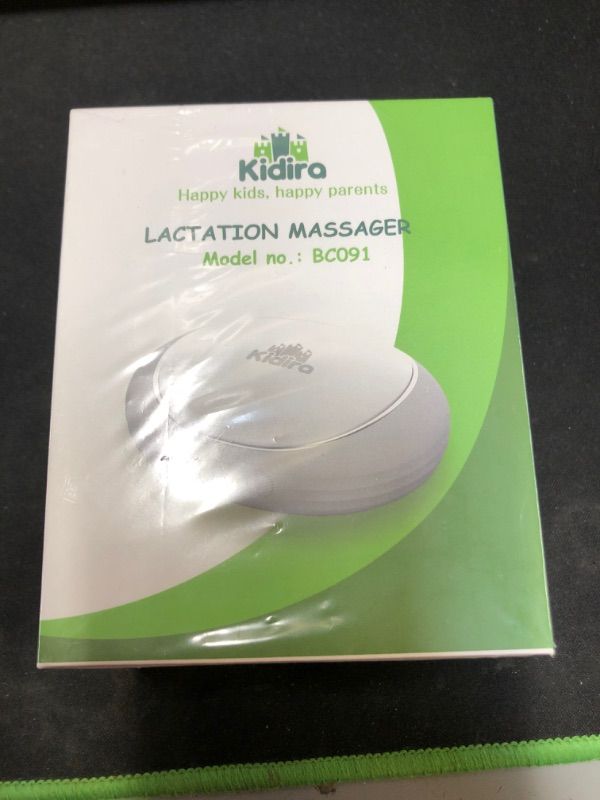 Photo 3 of KIDIRA 2-in-1 Warming Lactation Massager, Soft Breast Massager for Breastfeeding, Nursing, Pumping, Breast Warmers with Heat & Vibration for Clogged Ducts, Mastitis, Engorgement, Improve Milk Flow