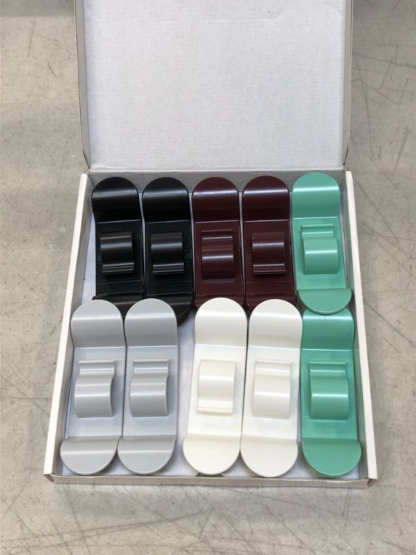 Photo 2 of 10 PCS Cord Organizer for Kitchen Appliances, 2022 New Upgraded Cord Organizer Cord Winder Cord Wrapper Cord Keeper Cord Holder Stick on Coffee Maker, Air Fryer, Pressure Cooker, Mixer, Toaster 2*Black 2*White 2*Grey 2*Red 2*Green 10 PCS