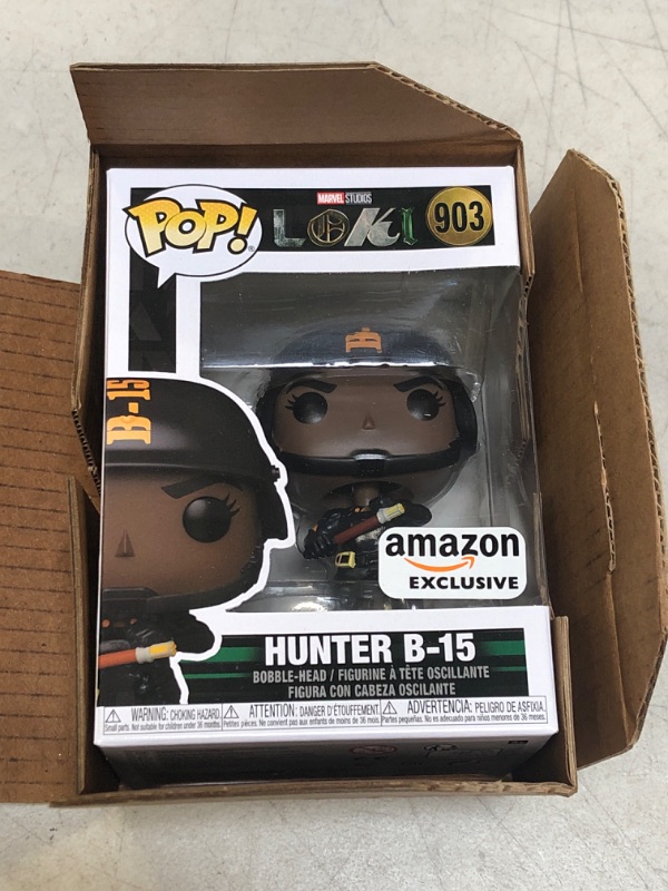 Photo 3 of Funko POP Marvel: Loki - Hunter B-15, Amazon Exclusive,Multicolor