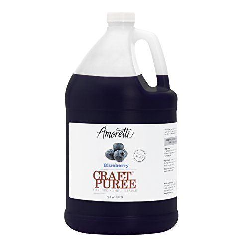 Photo 1 of Amoretti Craft Puree, Blueberry, 9 Pound
