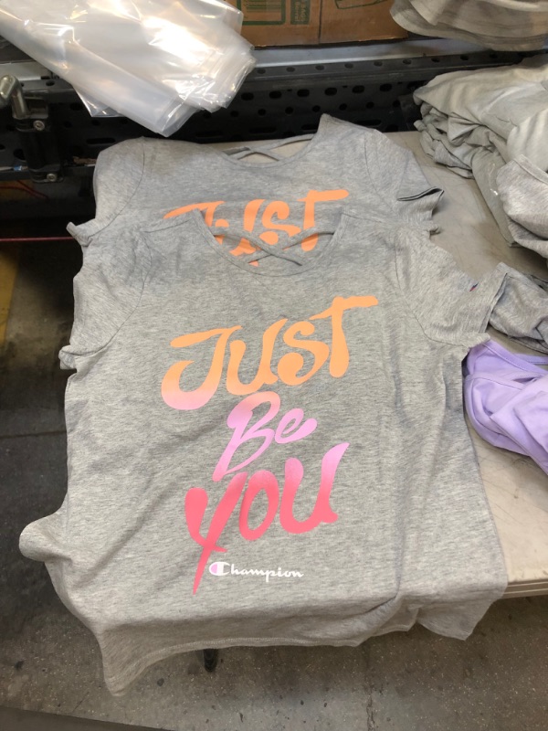 Photo 1 of 2 PC JUST BE YOU GIRLS SHIRT ( SIZE: 14/16)