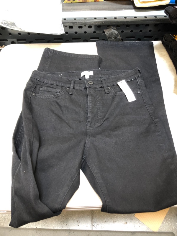 Photo 1 of  WOMENS BLACK BOOTCUT PANTS ( SIZE: 8/29)