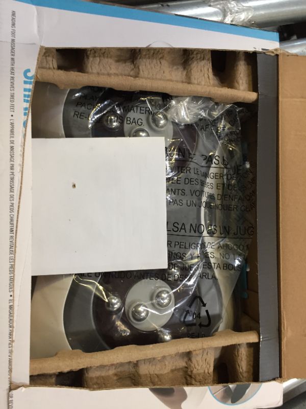 Photo 1 of HoMedics Deluxe Shiatsu Foot Massager with Heat – Therapeutic Kneading & Rolling Foot Massager Machine, 4 Rotational Heads with 10 Massage Nodes, Toe-Touch Control