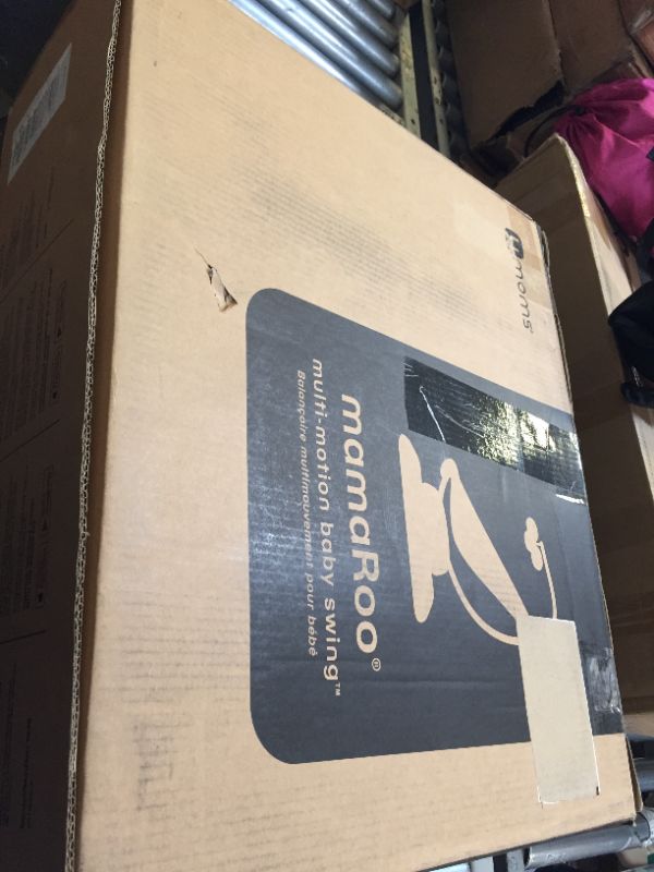 Photo 1 of 4moms MamaRoo Multi-Motion Baby Swing, Bluetooth Enabled with 5 Unique Motions, Black