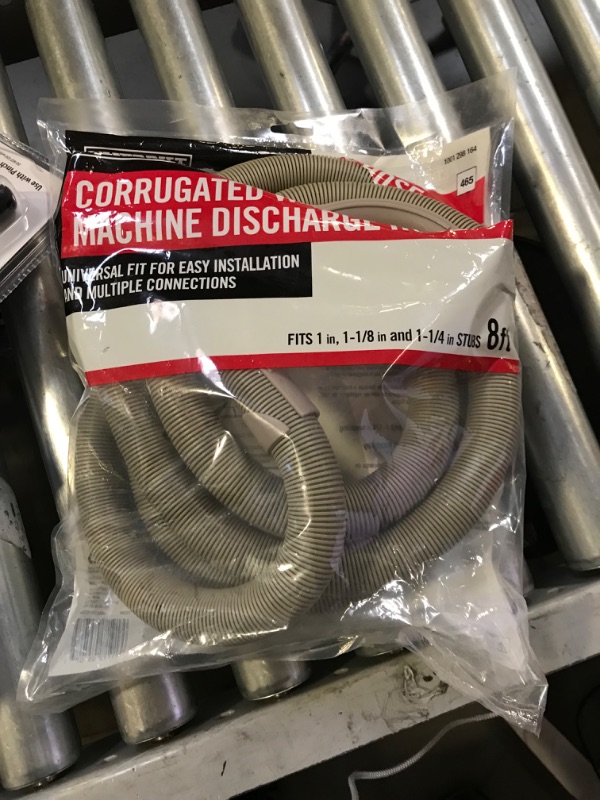 Photo 2 of 8 ft. Corrugated Washing Machine Discharge Hose