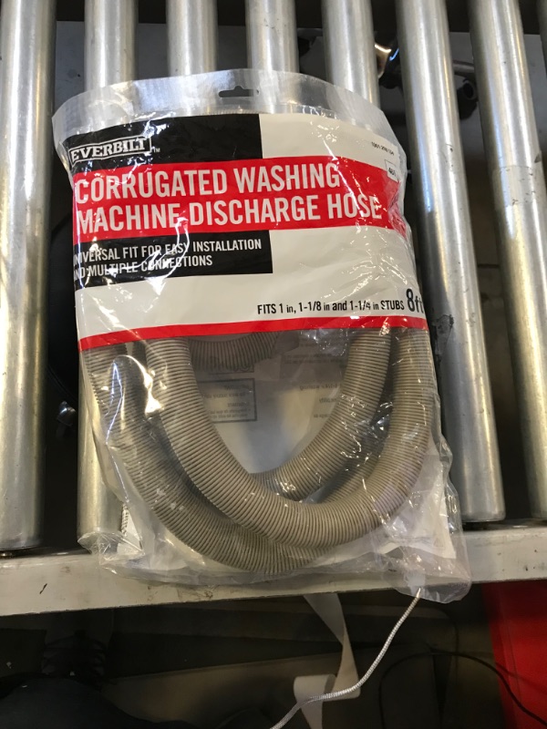 Photo 2 of 8 ft. Corrugated Washing Machine Discharge Hose