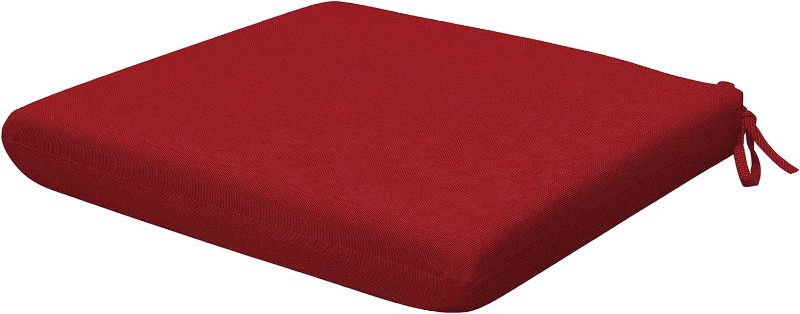 Photo 1 of  Indoor/Outdoor Textured Solid Scarlet Red
PACK OF 4