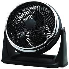 Photo 1 of 11 in. 3 Speed Portable Desk Fan in Black
