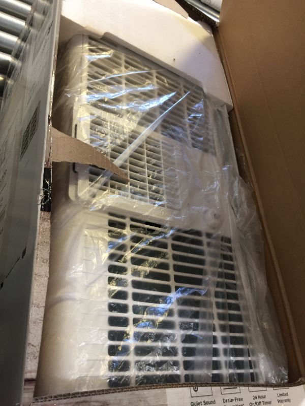 Photo 1 of 5,000 BTU 115-Volt Portable Air Conditioner with Dehumidifier Mode and Remote in White
