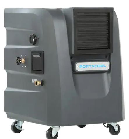 Photo 1 of Cyclone 1709 CFM 2-Speed Portable Evaporative Cooler for 500 sq. ft.
