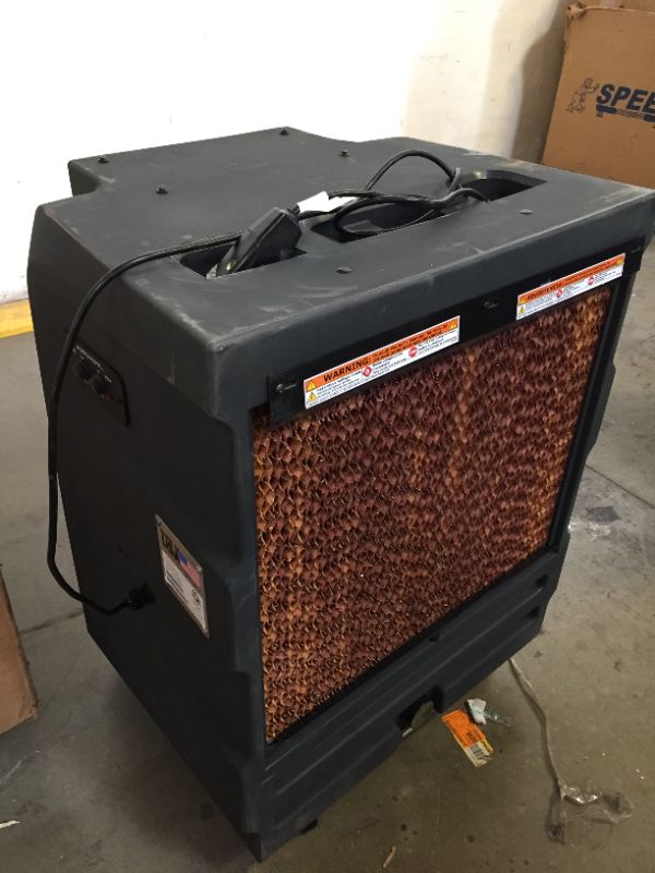 Photo 3 of Cyclone 1709 CFM 2-Speed Portable Evaporative Cooler for 500 sq. ft.
