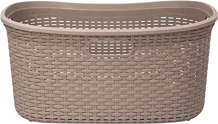 Photo 1 of  Laundry Basket  23"L x 14.5"W x 11"H, Tan