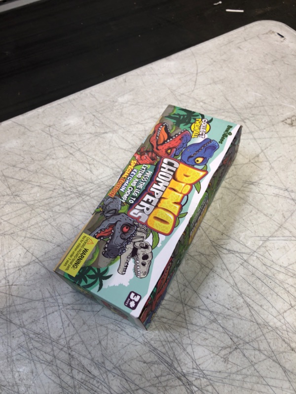 Photo 1 of DINOBROS Surprise Eggs with Dinosaur Toys Inside, 4 Plastic Egg Toys Filled with Dino Chomper Keychains Birthday Party Favors for Boys and Girls