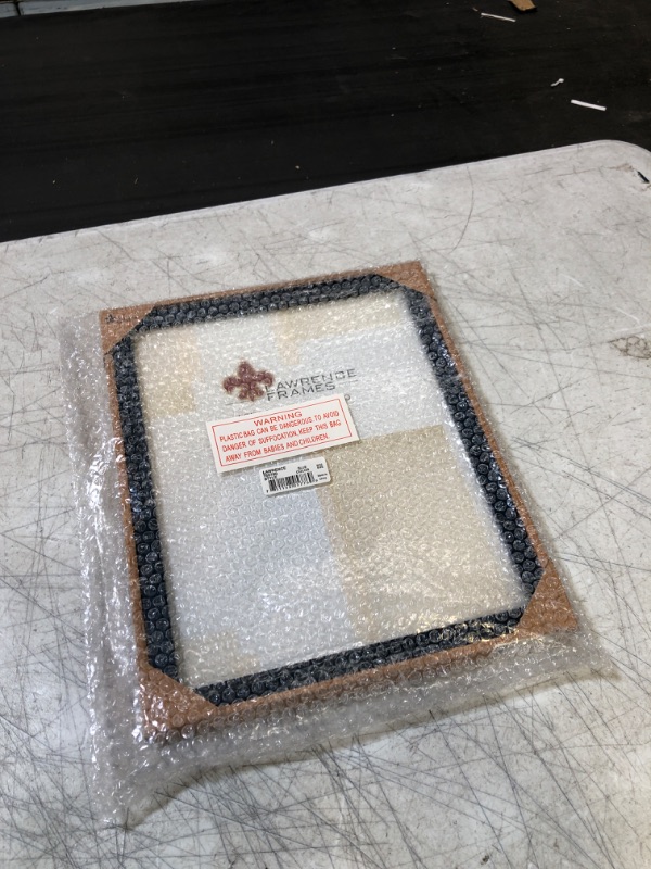 Photo 1 of 8x10 Blue Wood Picture Frame - Gallery Collection
