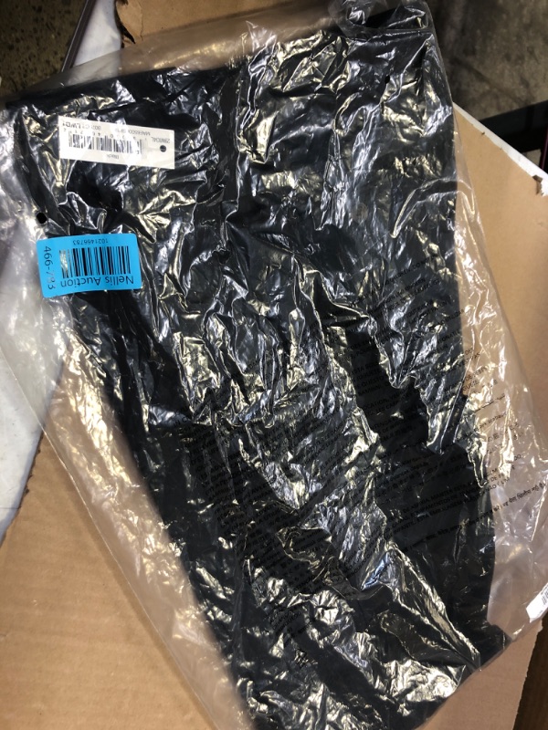 Photo 2 of  29W x 34L Amazon Essentials Men's Slim-Fit Flat-Front Dress Pant Polyester Black 29W x 34L