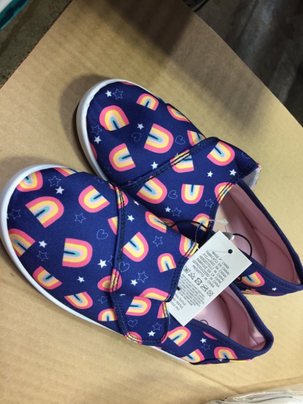 Photo 2 of 1----K KomForme Toddler Girls Sneakers Slip On Moccasins Casual Shoes for Toddler/Little Kid/Big Kid  