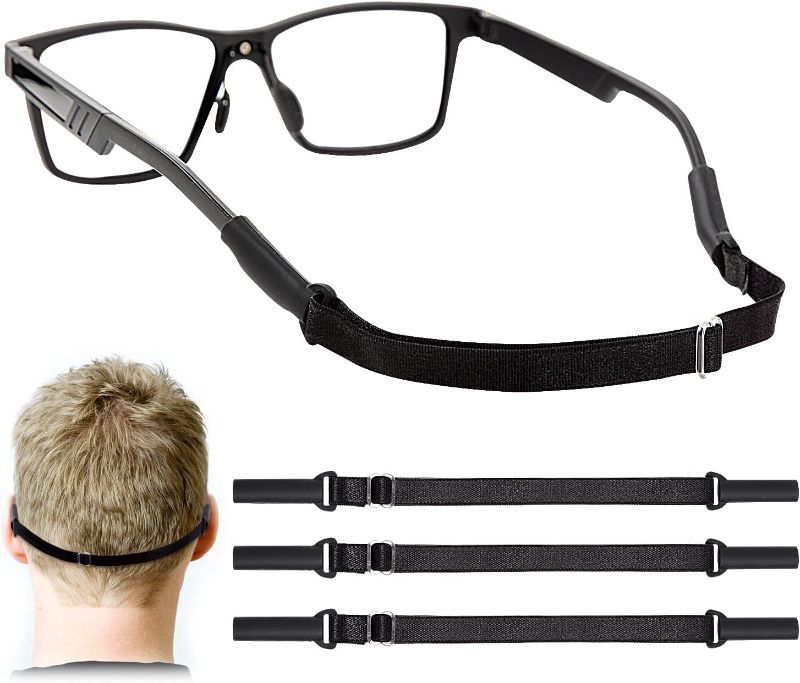 Photo 1 of Adjustable Glasses Straps - 3 Pcs No Tail Adjustable Eyewear  ---glasses not included
