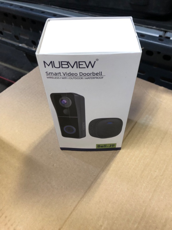 Photo 2 of MUBVIEW Doorbell Camera Wireless with Chime, Video Doorbell - No Subscription, Voice Changer, Motion Zones, 1080HD, PIR Human Detection, 2.4Ghz WiFi, Battery-Powered Smart Doorbell