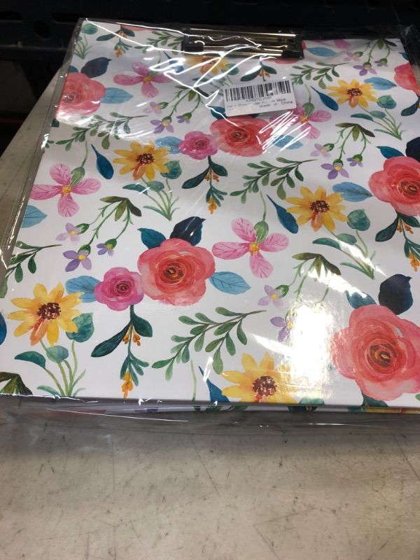 Photo 2 of 3 Ring Binder, 1 Inch Round Ring Binder with Sheet Protectors, Tab Dividers and File Folder Labels, Cute Clipboard Binders with 2 Pockets, Portfolio Binder Organizer for School Office Supplies