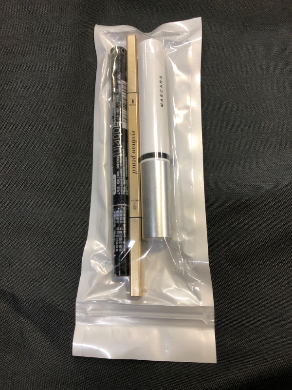 Photo 1 of 3 Different Silk Fiber Mascara,with Eyebrow Pencil,Natural Waterproof Smudge-Proof,All Day Exquisitely Long, Smudge-Proof Eyelashes?Brown/Black)