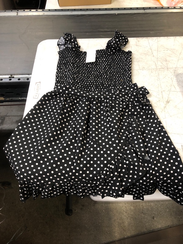 Photo 1 of 2 PCS GIRLS OUTFIT TOP AND SKIRT BLACK/WHITE 12/13 YR OLD