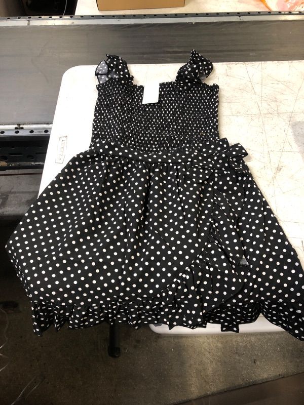 Photo 1 of 2 PCS GIRLS OUTFIT TOP AND SKIRT BLACK/WHITE 10/11 YR OLD