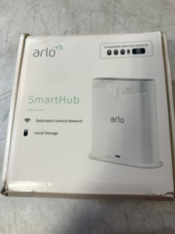 Photo 3 of Arlo Pro SmartHub - Arlo Certified Accessory - Connects Arlo Cameras to Wi-Fi, Works with Arlo Ultra 2, Ultra, Pro 5S 2K, Pro 4, Pro 3, Pro 2, Floodlight, Essential & Video Doorbell Cameras - VMB4540