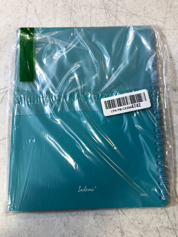 Photo 2 of 2024 Planner - Planner 2024 from January 2024 - December 2024, 8" x 10", Weekly and Monthly Planner 2024 with Marked Tabs, Flexible Cover, Thick Paper, Twin-Wire Binding Teal Green - 2024