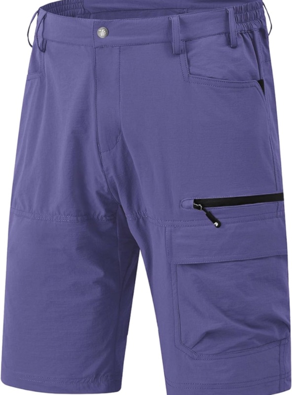 Photo 1 of Men's Golf Cargo Shorts Quick Dry Lightweight Work Outdoor Hiking Shorts 5 Pockets 36