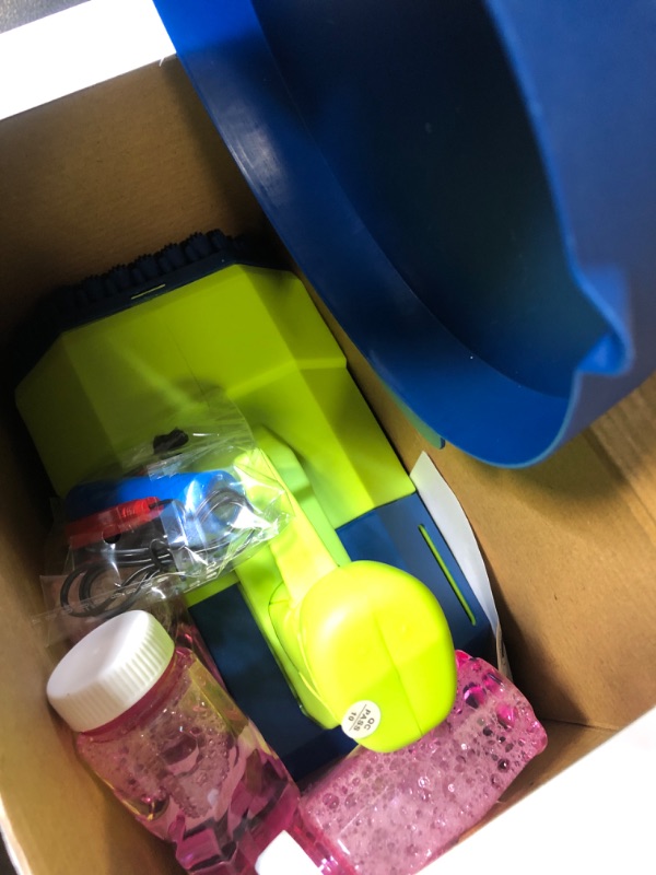 Photo 1 of 132 HOLES BUBBLE MACHINE GUN BLUE/GREEN