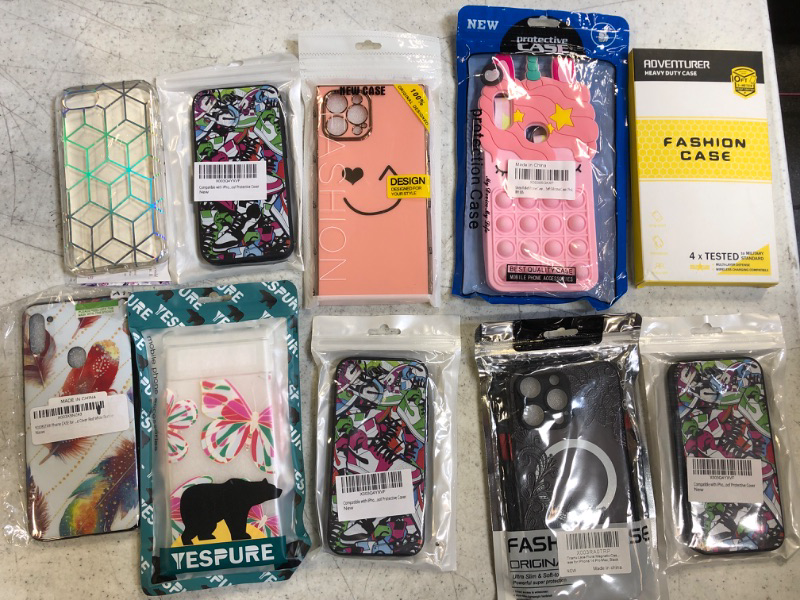 Photo 1 of Pack of 10 Phone Cases