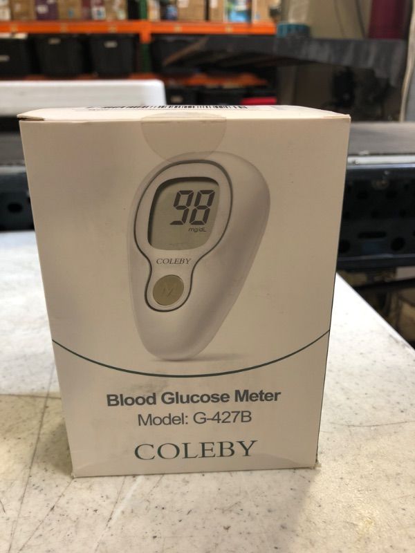 Photo 2 of ?First -Generation Packaging? Blood Glucose Monitor Kit G-427B, Blood Sugar Test Kit with Lancing Device, 100 Test Strips and 100 Lancets, Smart Diabetes Testing Kit, Portable Diabetic Glucometer, Glucose Meter for Home Use G-427B Kit
