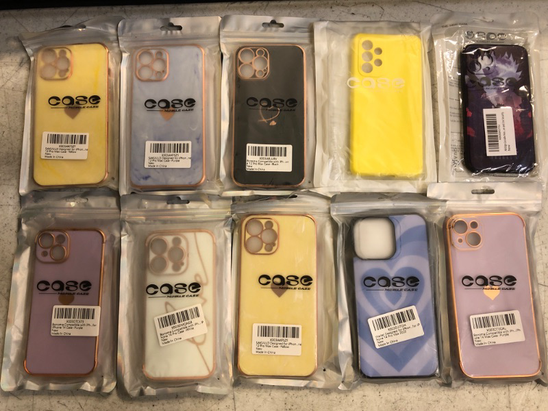 Photo 1 of 10 Pack of Phone Cases 