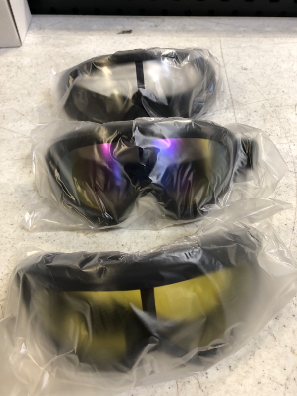 Photo 1 of 3 Pack of Ski Goggles 
