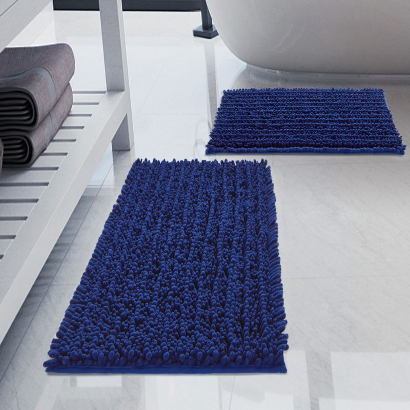 Photo 1 of  Classic Blue Bathroom Rugs Sets 2 Piece