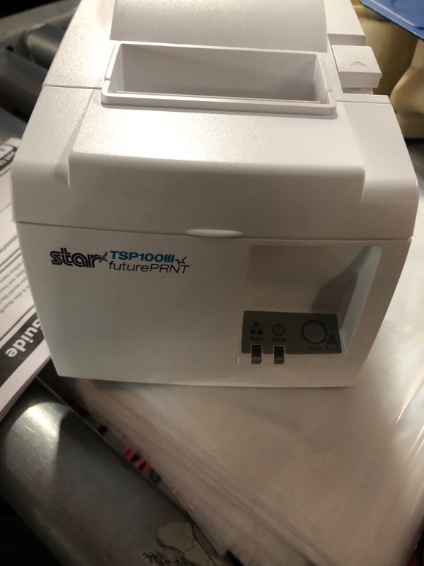 Photo 4 of Star Micronics futurePRNT TSP100 ECO Direct Thermal Printer - Monochrome - Desktop - Receipt Print - 2.83 Print Width - 5.91 in/s Mono - 203 dpi - USB - 3.15 - 39464510 by Generic
