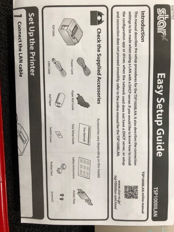 Photo 6 of Star Micronics futurePRNT TSP100 ECO Direct Thermal Printer - Monochrome - Desktop - Receipt Print - 2.83 Print Width - 5.91 in/s Mono - 203 dpi - USB - 3.15 - 39464510 by Generic
