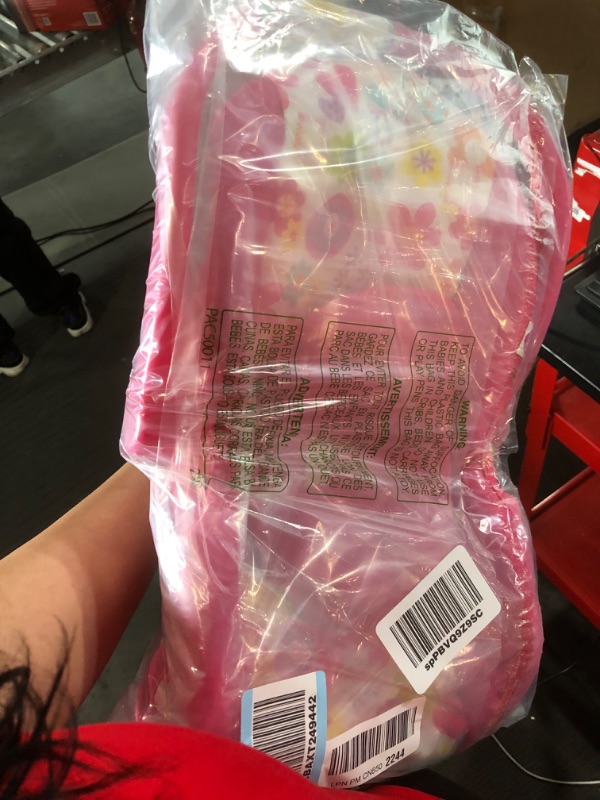Photo 1 of Adora Baby Doll Car Seat in Pink Flower Print for Baby Dolls up to 20