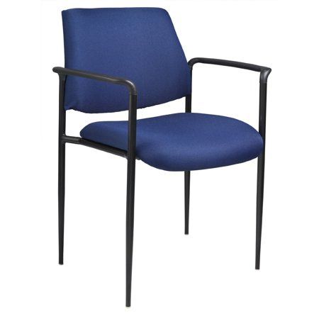 Photo 1 of (READ NOTES) BOSS Office Products Stacking Chairs