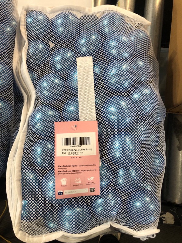 Photo 1 of 100PC BLUE PIT BALLS 