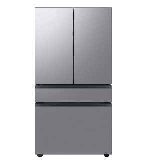 Photo 1 of Samsung Bespoke 36 In. 28.8 Cu. Ft. Stainless Steel French Door Refrigerator