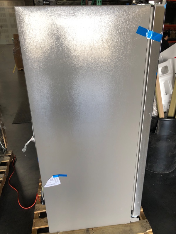 Photo 1 of Whirlpool 21.4-cu ft Side-by-Side Refrigerator with Ice Maker (Fingerprint Resistant Stainless Steel)