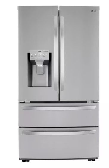 Photo 1 of  LG 28 cu ft. Smart Double Freezer Refrigerator with Craft Ice™