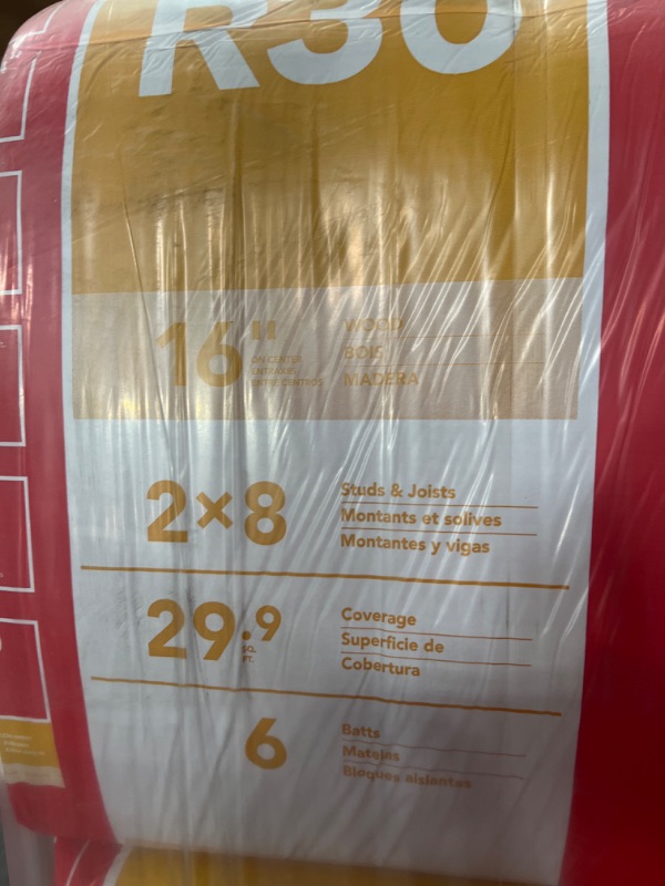 Photo 4 of  Roxul R30 16X47 Bat Insulation Rxcb301525 ***4 Pack