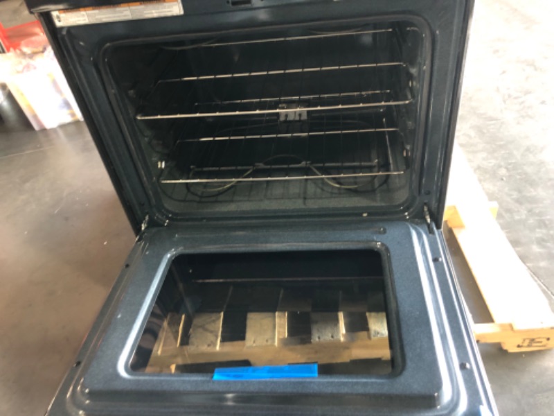 Photo 3 of **USED, LIKE NEW CONDITION, OUTLET DAMAGED, UNABLE TO TEST(NEEDS REPLACEMENT POWER CORD**  WHIRLPOOL 30 in. 4.8 cu. ft. 4-Burner Electric Range with Keep Warm Setting in Black with Storage Drawer