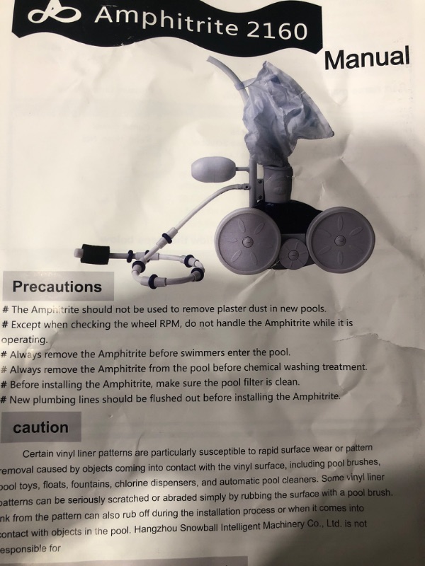 Photo 6 of * powers on but does not move * sold for parts/repair *
Polaris Vac-Sweep 280 Pressure-Side In-ground Pool Cleaner, Double Venturi Jet Powered